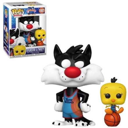 Фигурка Funko POP! Movies Space Jam A New Legacy Sylvester & Tweety