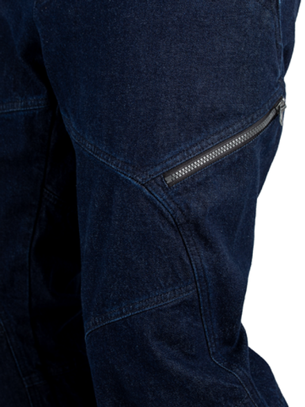 Мотоштаны Starks джинсовые CITY ZEN , муж., Comfort fit, CORDURA, Синий, Rinsed wash (38)