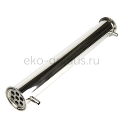 Холодильник кожухотрубный 400мм, кламп 2 дюйма