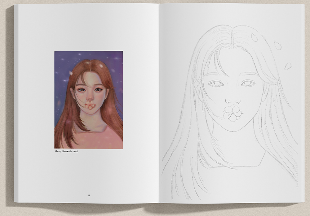 The mood. Coloring Book