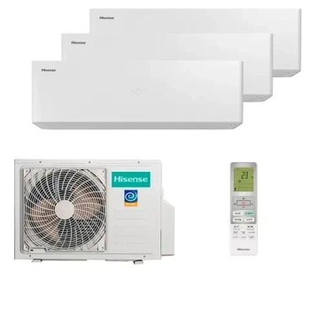 Мульти сплит-система Hisense на 3 комнаты (25+25+25 кв.м.) Vision