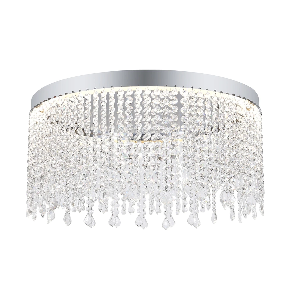 Потолочная люстра Indigo DILUVIO 12055/1P Chrome V000192L