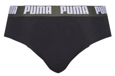 Мужские спортивные боксеры Puma Basic Brief 2P - forest night combo