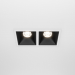 Встраиваемый светодиодный светильник Maytoni Alfa LED DL043-02-10W4K-SQ-WB
