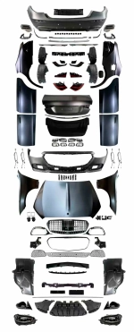 Обвес переделка для Mercedes-Benz W222 2014-2020 для обновления до X223 W223 S680 Maybach 2022+ Майбах Мерседес Бенц S класс