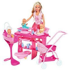 Gəlincik Şteffi с 3 körpələr ilə 29 sm 5733212