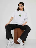 Футболка Toccotwo Tetris dragon silkscreen белая