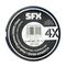 Леска плетеная SFX 4X разноцветная 300 м 0.185 мм 10 кг PE 1.2
