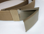 Ремень. Цвет сафари. Универсальный эластичный. Унисекс.