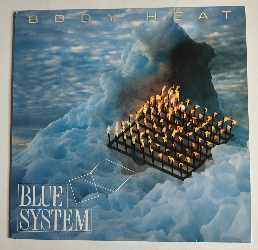 Винтажная виниловая пластинка LP Blue System Body Heat (Germany 1988) (Club Edition)