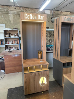 Кофе-тумба с подсветкой "CoffeeBar" (ширина 680 мм)
