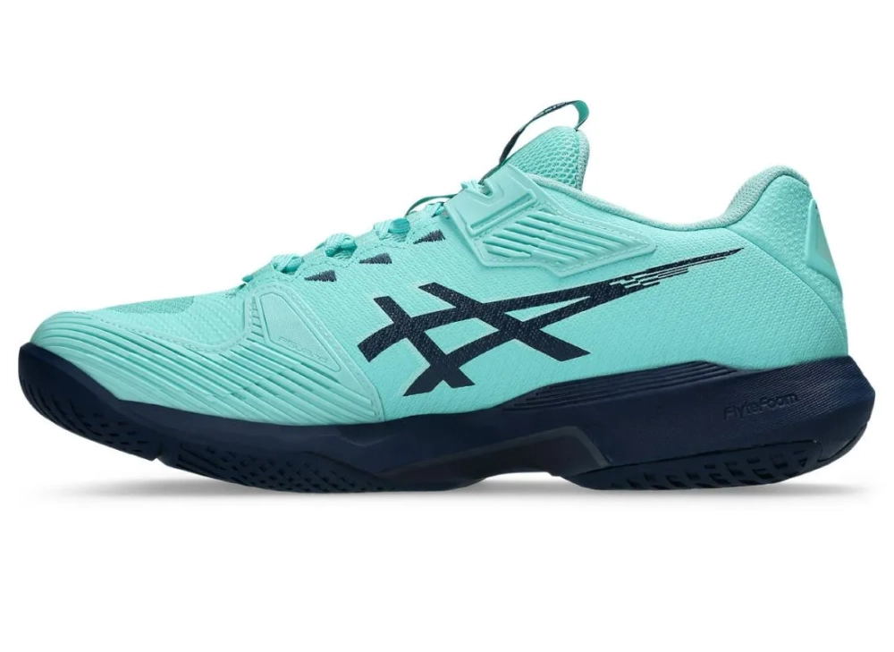 Мужские кроссовки теннисные Asics Solution Speed FF 4 - illuminate mint/night sky