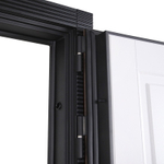 Стальная дверь "Берилл" (биометрический замок Y12). Заказная модель.