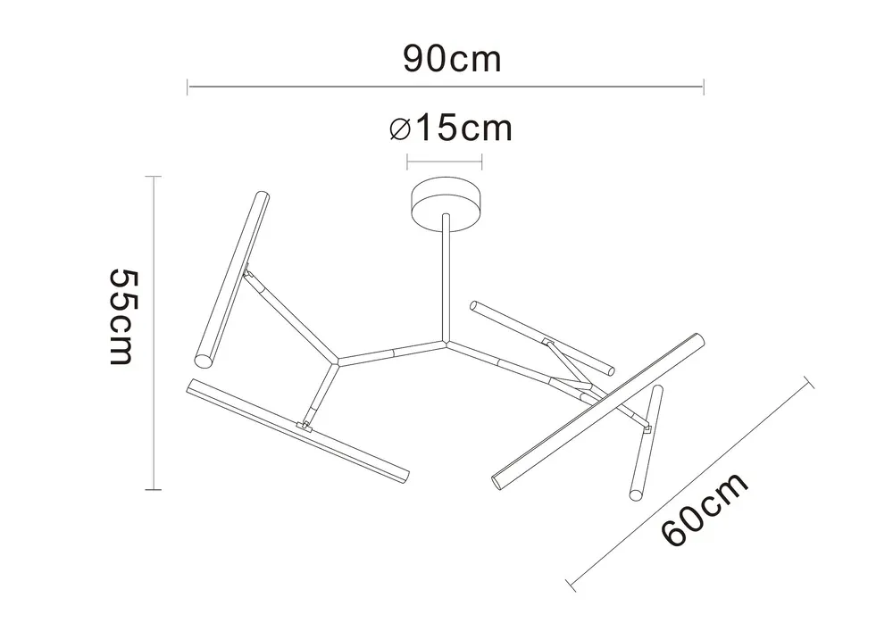 Люстра на штанге Arte lamp ZULU