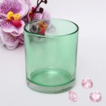 Подсвечник «Oasis-Glass» 8,8*10см цвет зеленый