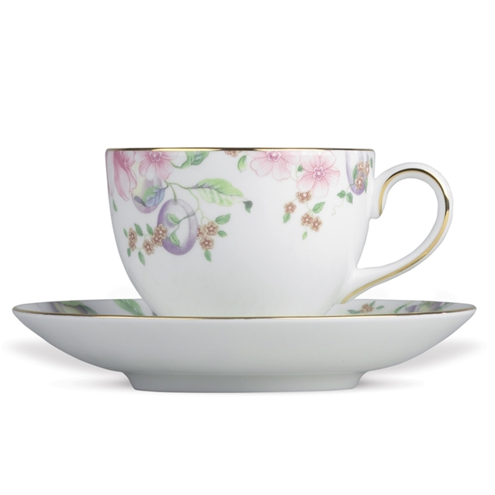 Wedgwood Чайная чашка Sweet Plum 180 мл с блюдцем