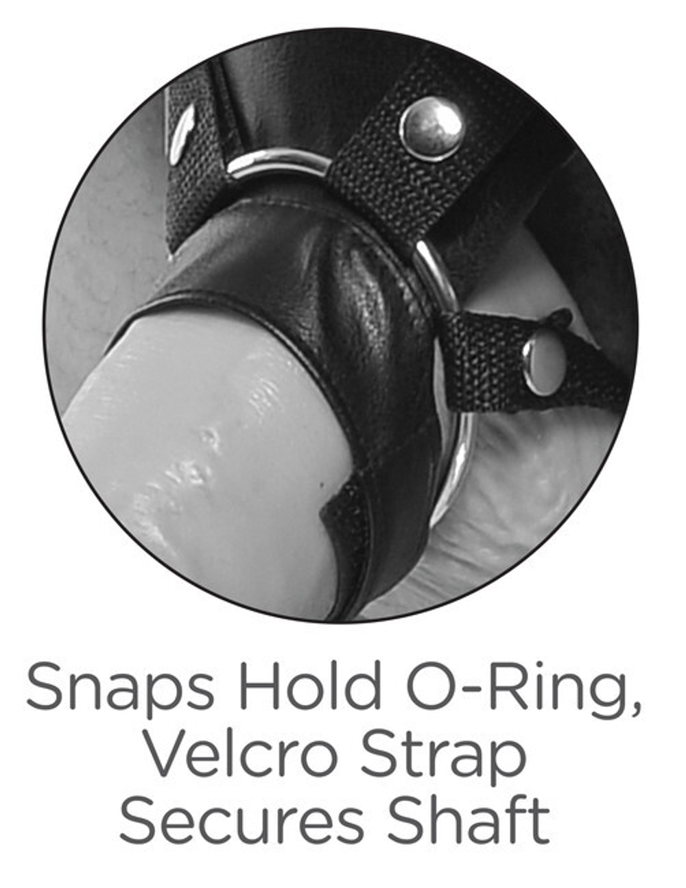 Страпон система с насадкой сдвоенный фаллос King Cock 11 Two Cocks One Hole Hollow Strap-On Suspender System (Цвет: телесный с черным)