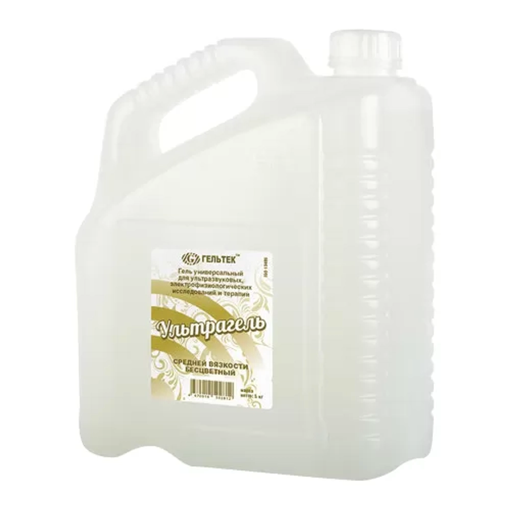 Гель для УЗИ Ультрагель средней вязкости бесцветный 5 кг