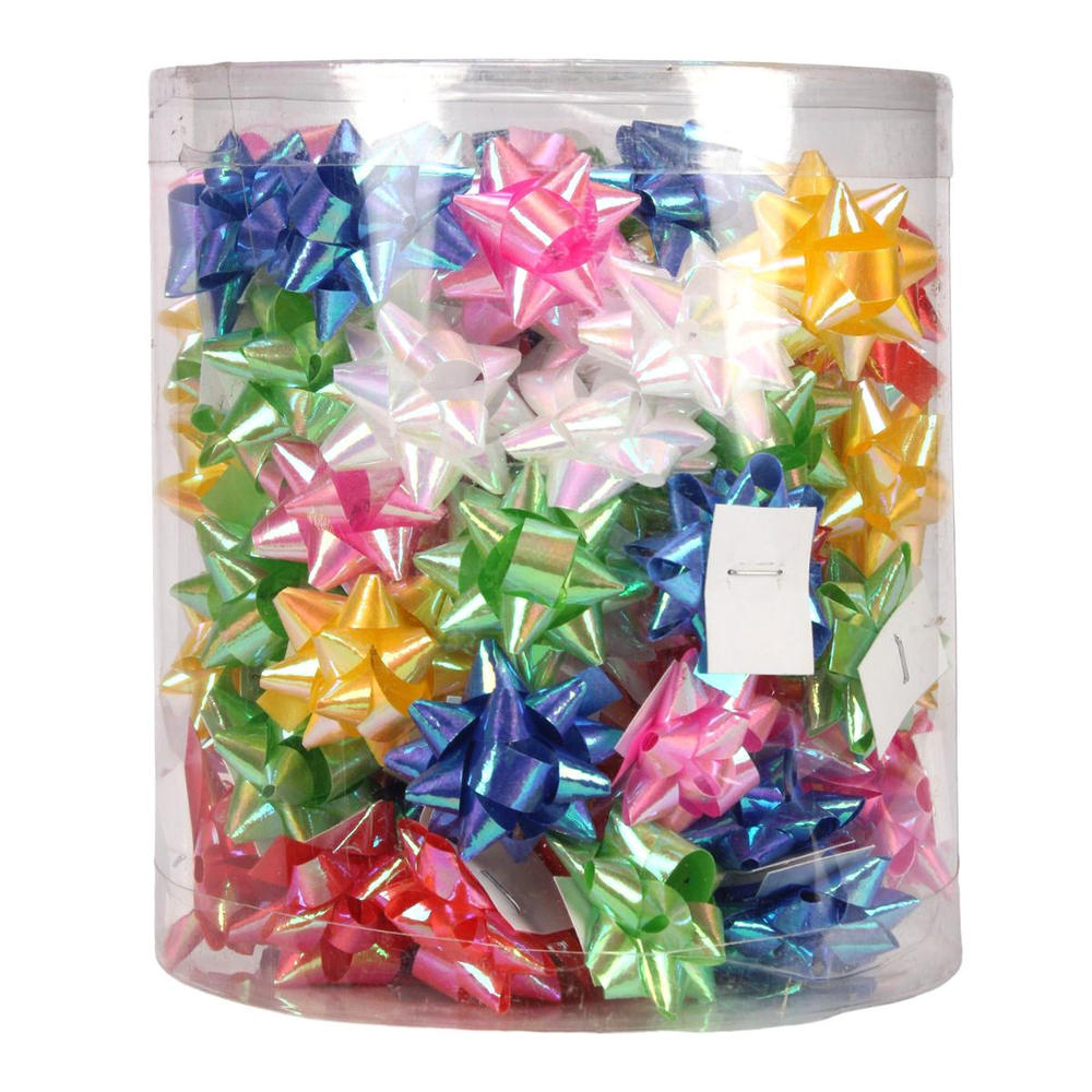 Бантики 100шт 3 см 6 цветов кор