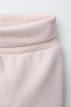 ZARA КОМПЛЕКТ ДЛЯ НОВОРОЖДЕННОГО И МЕШОЧЕК, ЦВЕТ РОЗОВОГО ДЕРЕВА