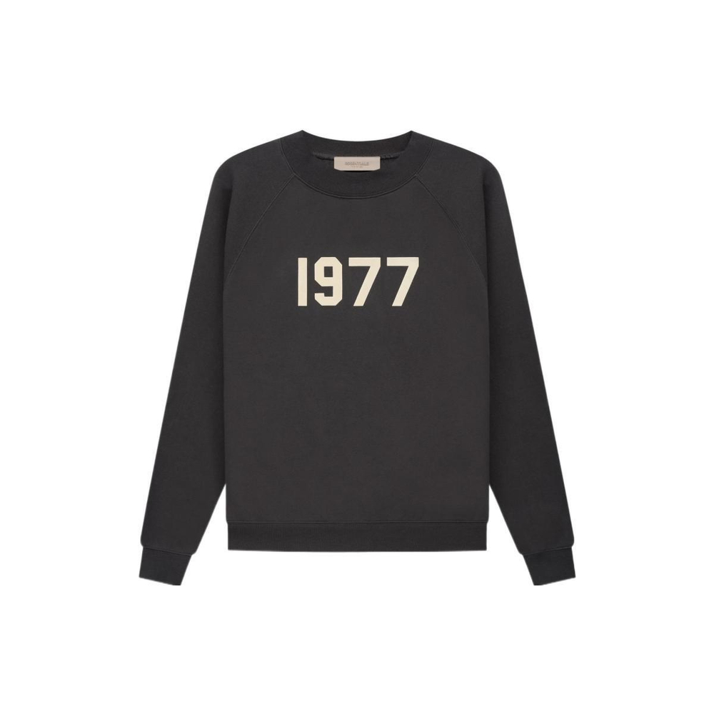 Толстовка Fear of God Essentials 1977 SS22 Crewneck Iron, FOG-SS22-158