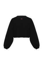 Свитшот «MD rouge» black