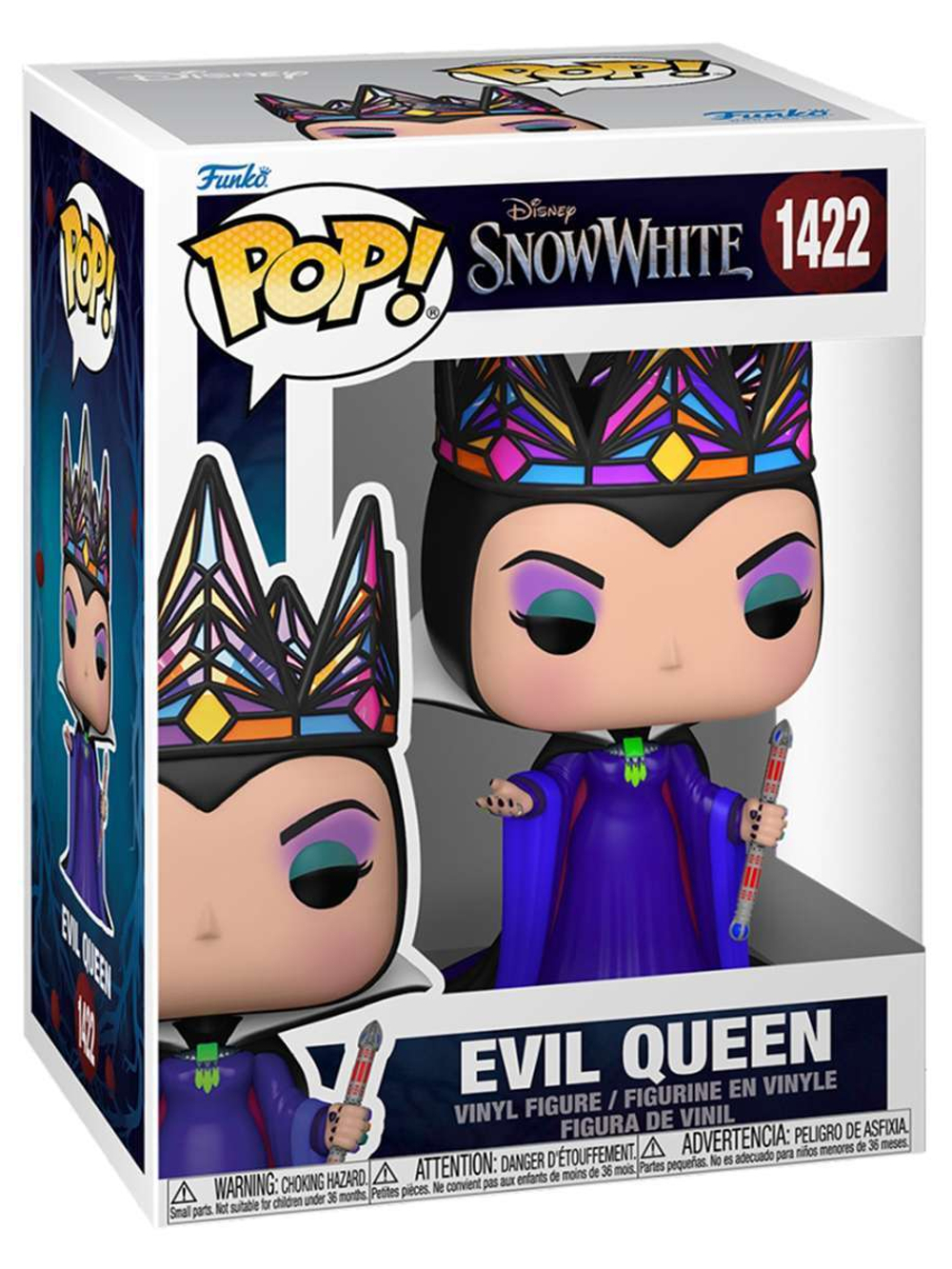 Фигурка Funko POP! Disney Snow White Live Action Evil Queen (Black & Purple) (1422) 75948