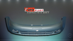 Передний бампер в цвет для Chevrolet Lacetti хэтчбек
