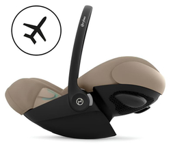 Коляска Cybex Balios S Lux BLK 2025 Cloud G i-Size Almond Beige Plus 3 в 1 Moon Black