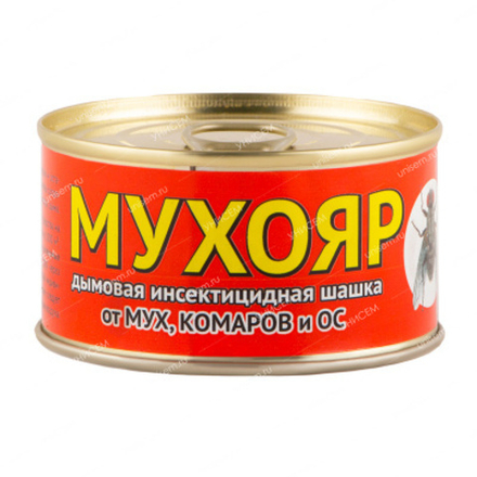 Шашка Дымовая Мухояр от мух, комаров и ос 50г ВХ