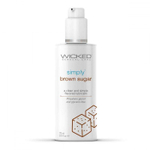 Гель-лубрикант на водной основе с ароматом коричневого сахара Wicked Simply Brown Sugar - 70 мл.
