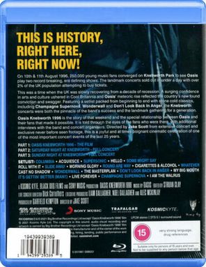 Oasis / Live At Knebworth 1996 (Blu-ray)