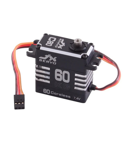 Сервомашинка цифровая JX Servo C60 (87г/62/0.11/7.4V) Full metal