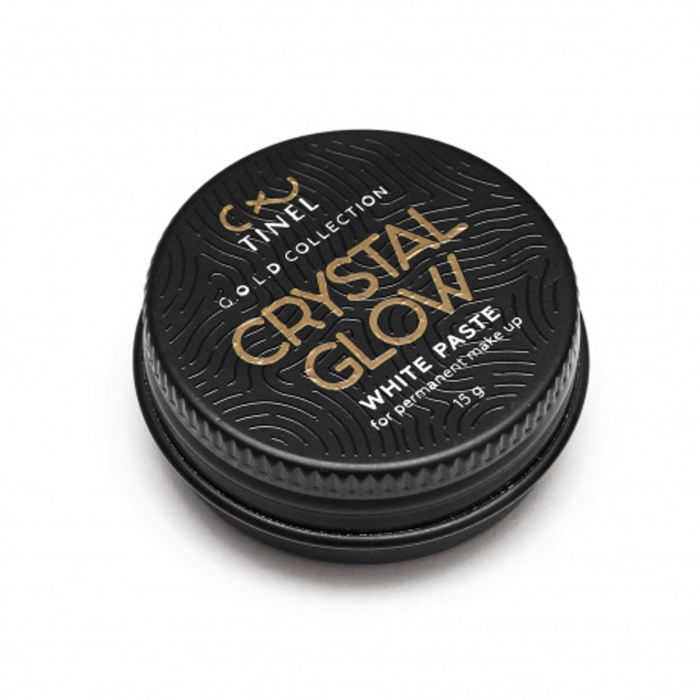 Tinel Контурная паста для бровей Crystal Glow профессиональная, белый, 15 г