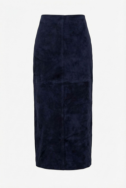 Юбка из натуральной замши