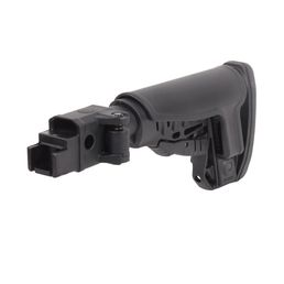 Пластиковый приклад на АК-74, DLG Tactical черный