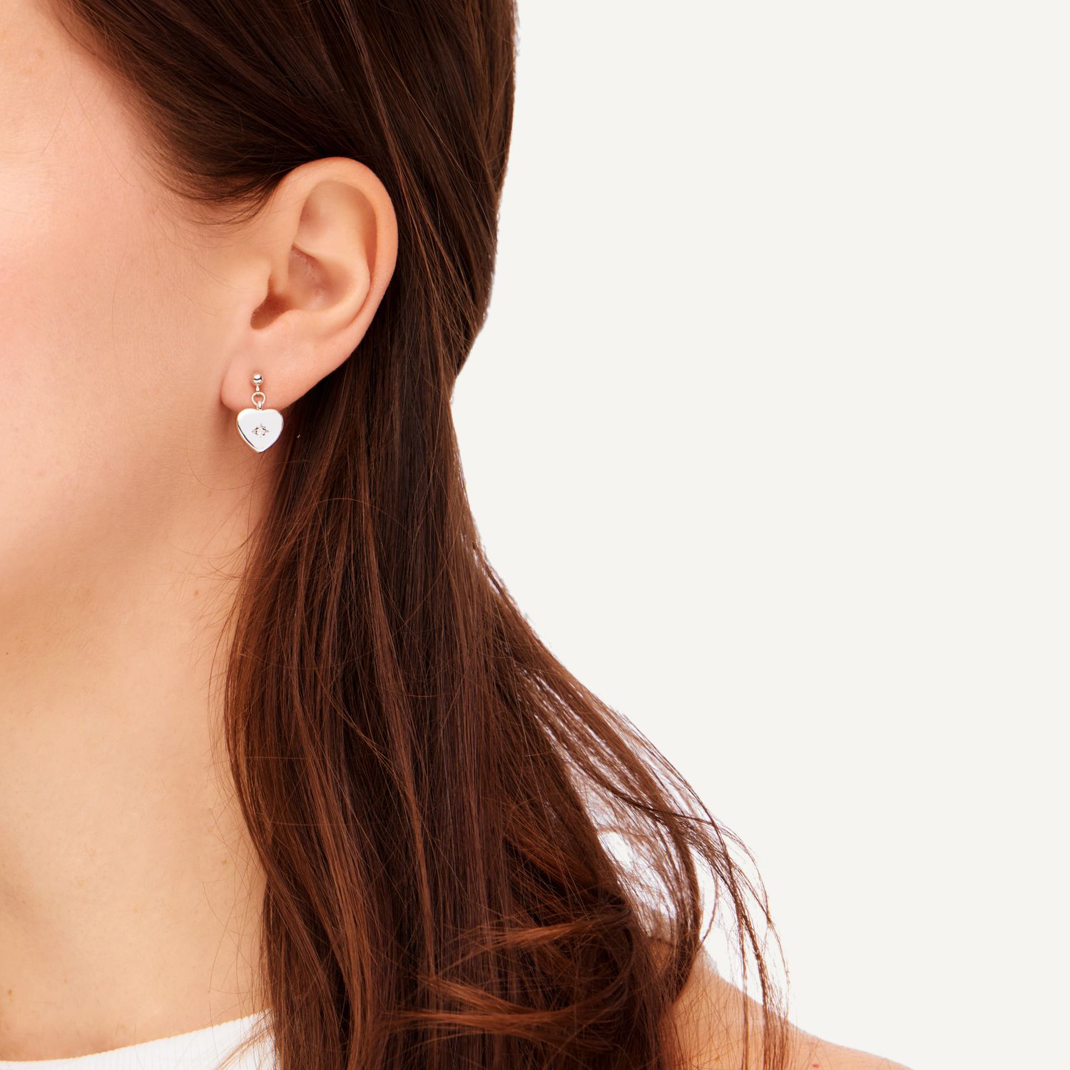 Серьги Place In The Heart Earrings – Silver