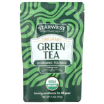 Starwest Botanicals, Органический зеленый чай, 20 чайных пакетиков, 40 г (1,4 унции)