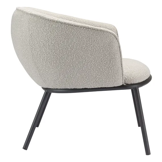 Кресло Paal серое букле