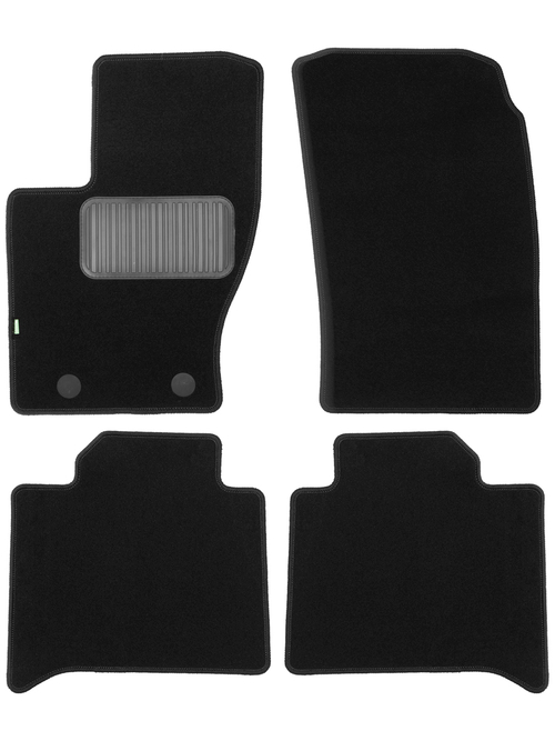 Коврики в салон для TANK 400 2024 - н.в. Внедорожник 5 дв. - 4 шт. коврики текстильные в салон Klever Standard KLEVER02.AN0714.010KH