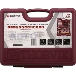 Набор инструмента "THORVIK" UTS0072 72 ПРЕДМЕТА