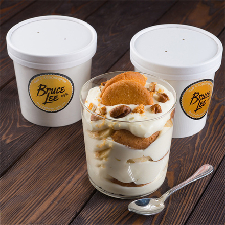 Банановый пудинг