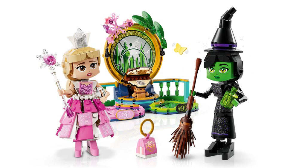 LEGO Wicked 75682 Эльфаба и Глинда — коллекционный набор Волшебник страны Оз