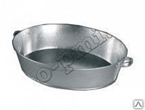 Таз оцинк. овальный 27л (Магнитогорск)