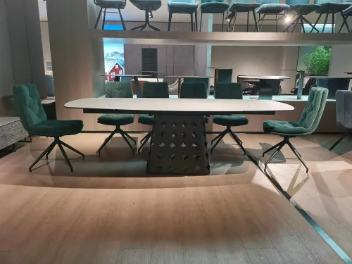 Стол LORENS 150 TL-58, испанская керамика / Темно-серый