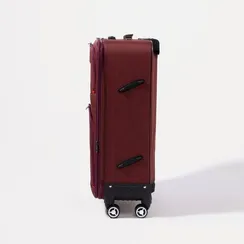 Чемодан большой 28", отдел на молнии, 2 наружных кармана, кодовый замок, цвет красный