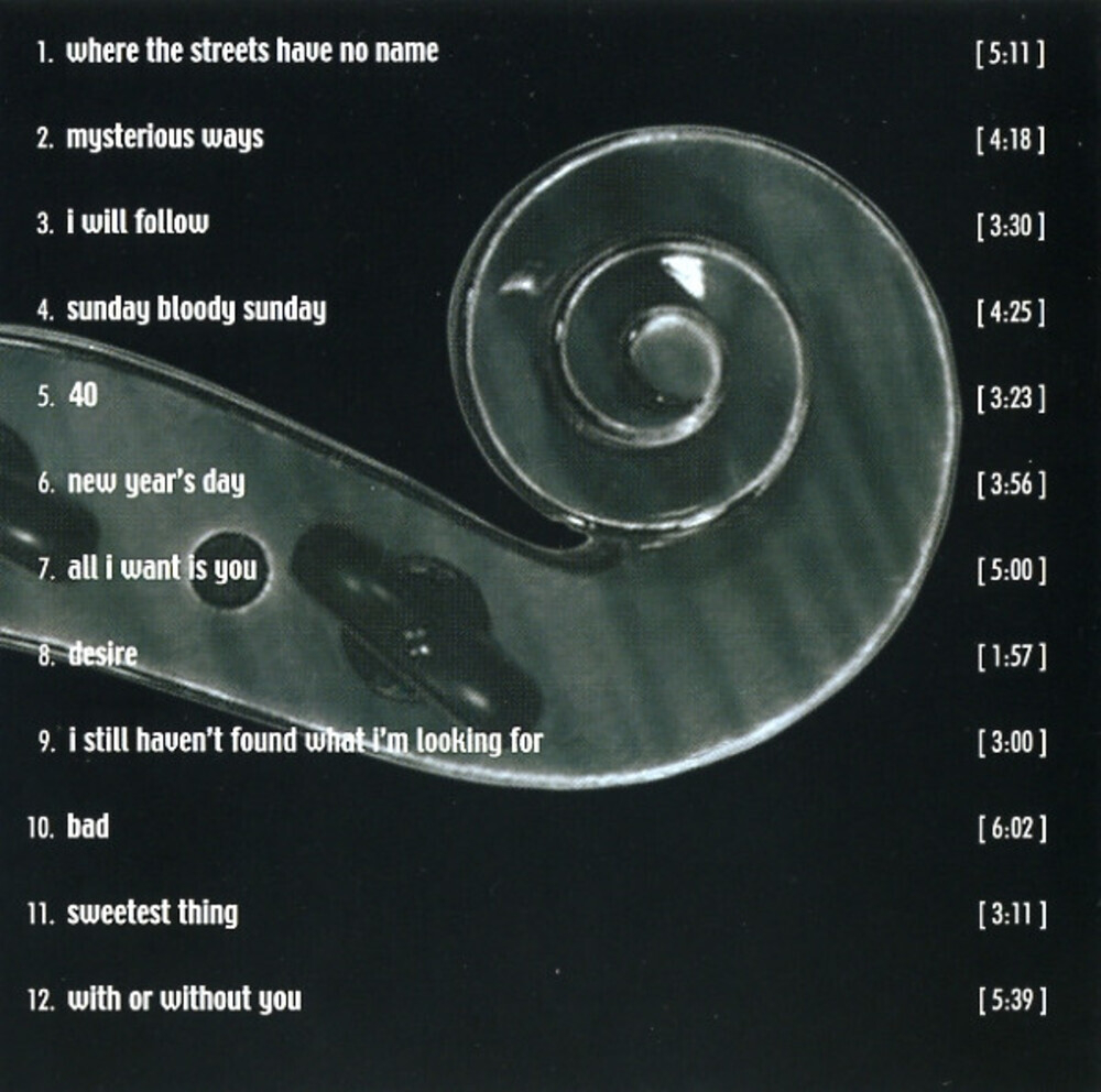 Сборник / Strung Out On U2 - The String Quartet Tribute (RU)(CD)