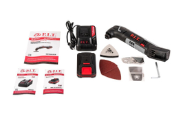 Аккумуляторный реноватор PIT PMT20H-035A/1 (20В, 5000-19000кол/мин, угол 3,5°, 1акб Li-Ion 2Ач, ЗУ 3А, кейс)