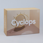 Зеркало настольное cyclops, золотое