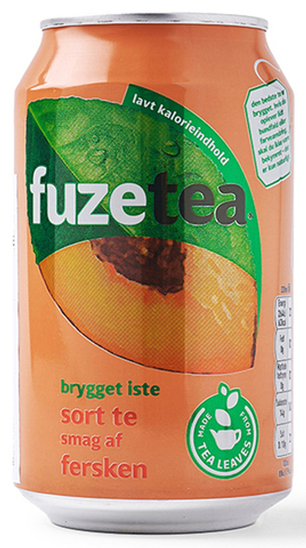 Чай Холодный Черный со Вкусом Персика Fuzetea Black Ice Tea Peach 0.33л - 24шт